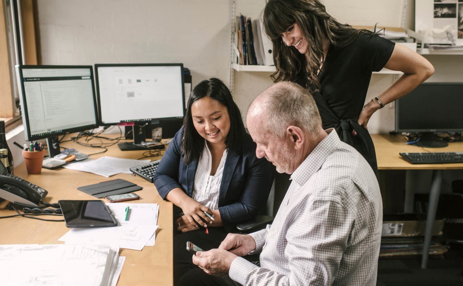 Collaboration and mentoring have been mainstays of John’s approach. Pic: Melissa Boulden
