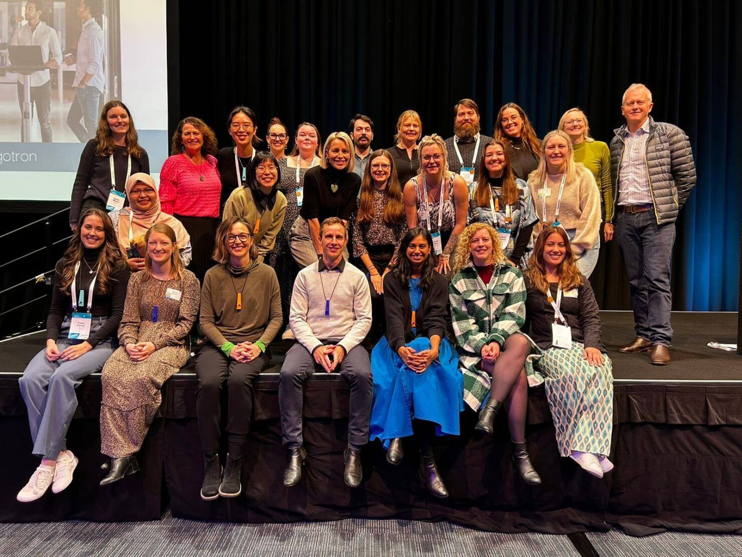 The 2023 Mayfield Project participants, including Georgie Warren (second from left, bottom row.) 